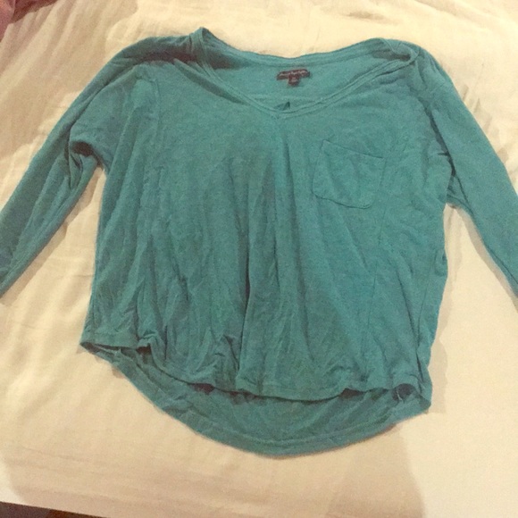 American eagle quarter sleeve top - Picture 1 of 3